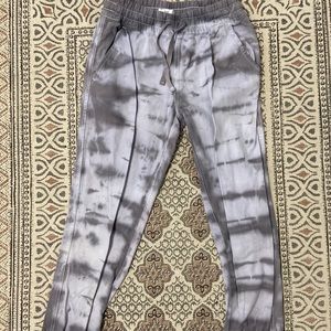 Tie dye TNA joggers-aritzia
